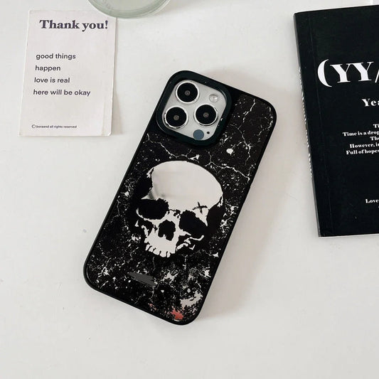 Skeleton Mirror Surface iPhone Cover