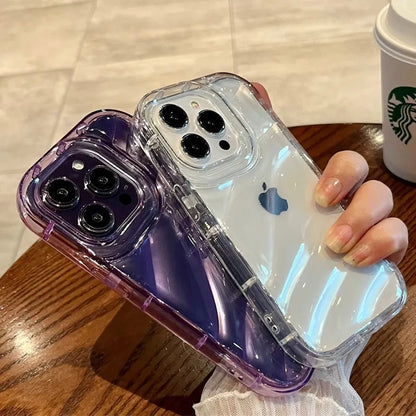 Thickened Transparent Bumper ShockProof Case