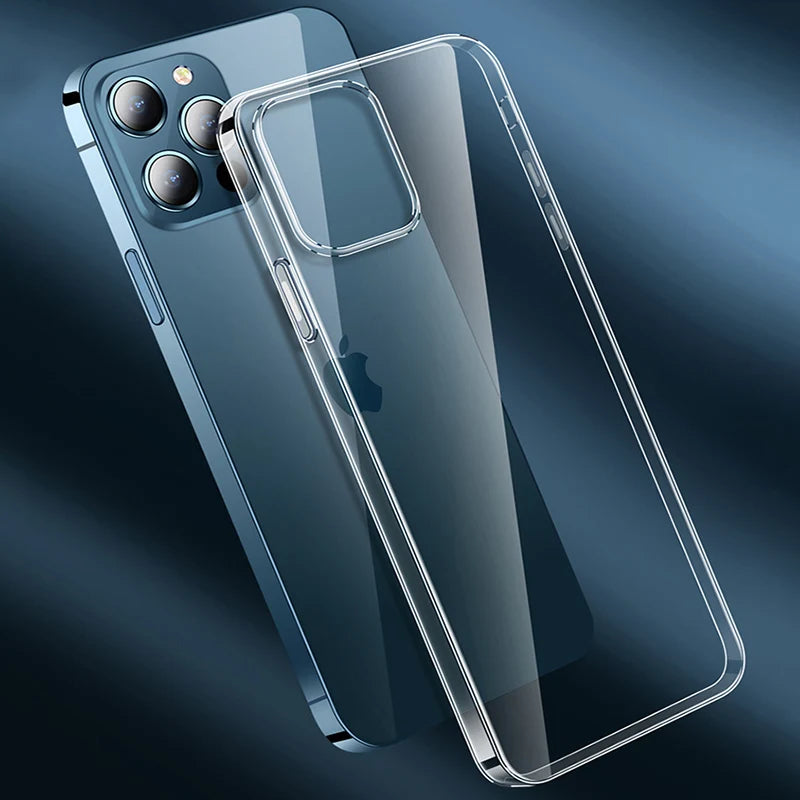 Transparent Clear Soft Silicone Case