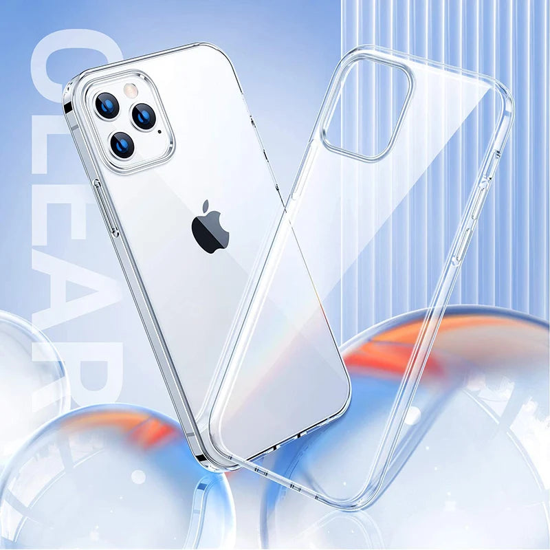 Transparent Clear Soft Silicone Case