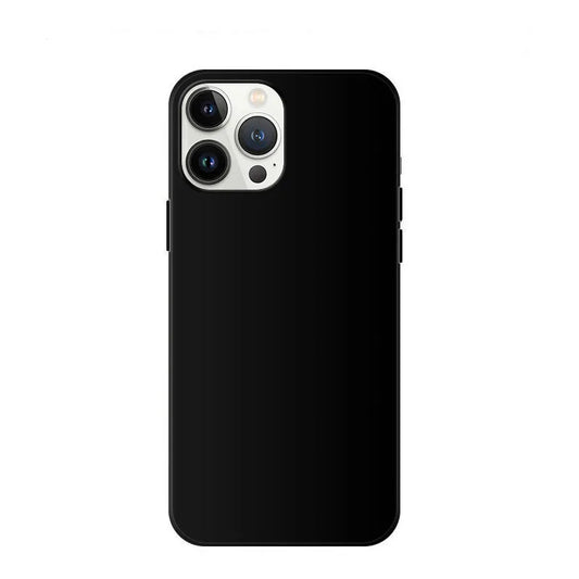 Black Matte Soft Silicone Cover Case