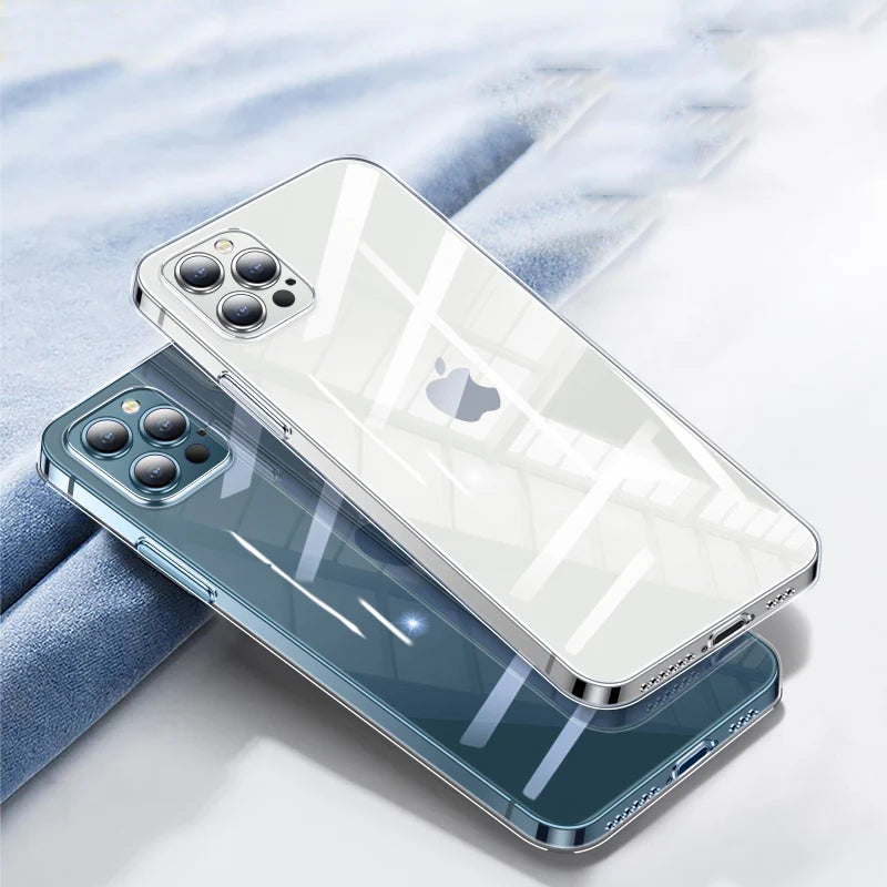 Transparent Clear Soft Silicone Case