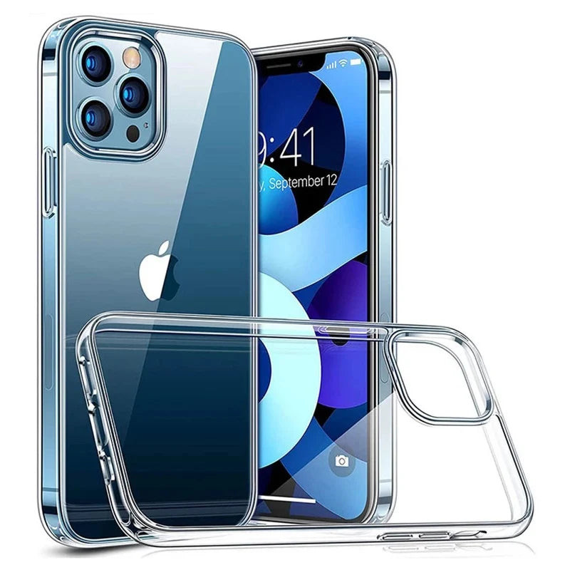 Transparent Clear Soft Silicone Case