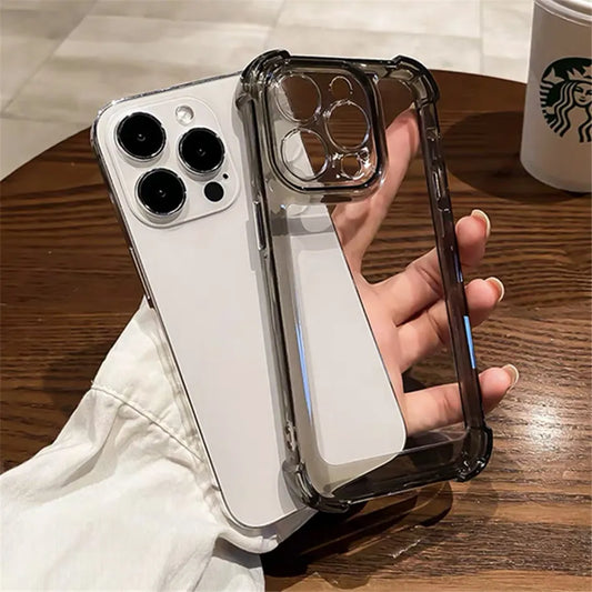 High Quality Shockproof Clear iPhone Back Cover Case